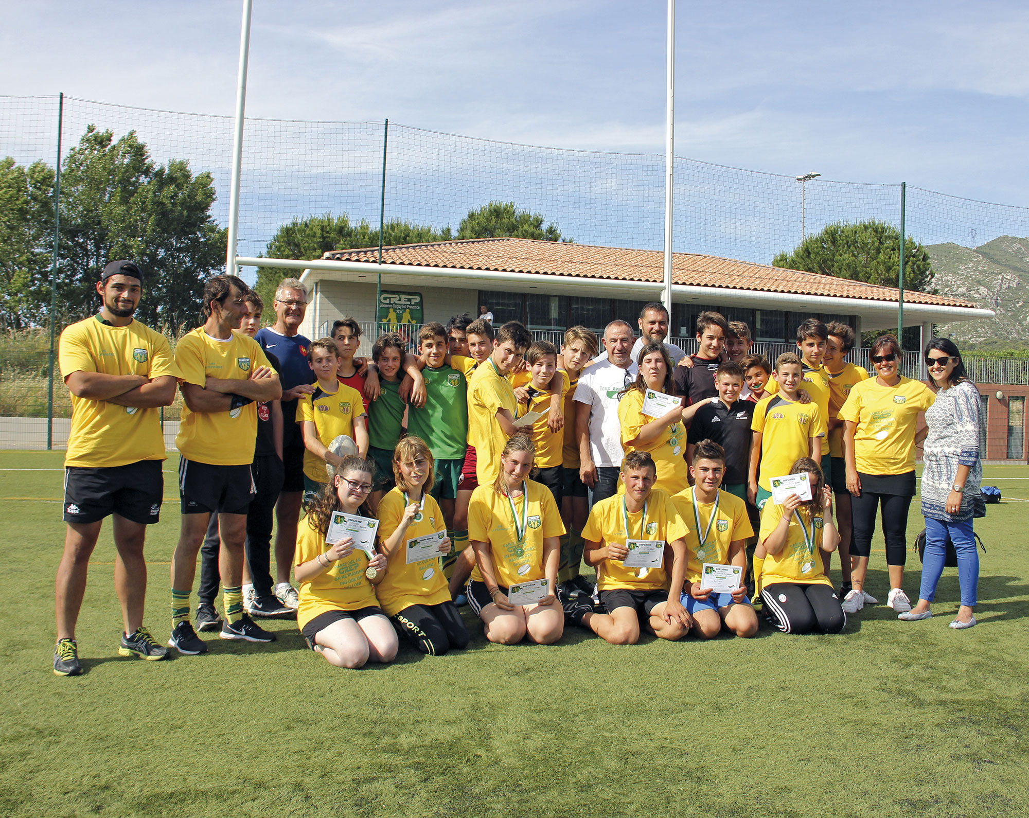 Le trophée “RUGBY POUR TOUS !”