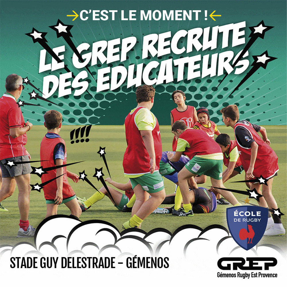 LE GREP RECRUTE DES ÉDUCATEURS